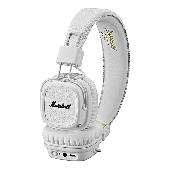 Навушники Marshall Major II Bluetooth White - ціна, характеристики, відгуки, розстрочка, фото 2