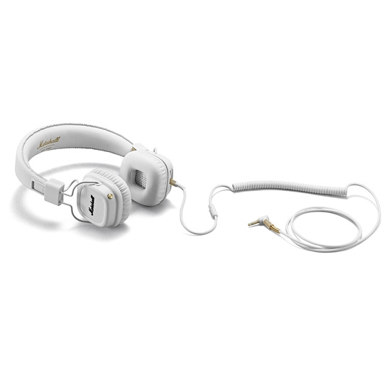 Навушники Marshall Major II Bluetooth White - ціна, характеристики, відгуки, розстрочка, фото 5