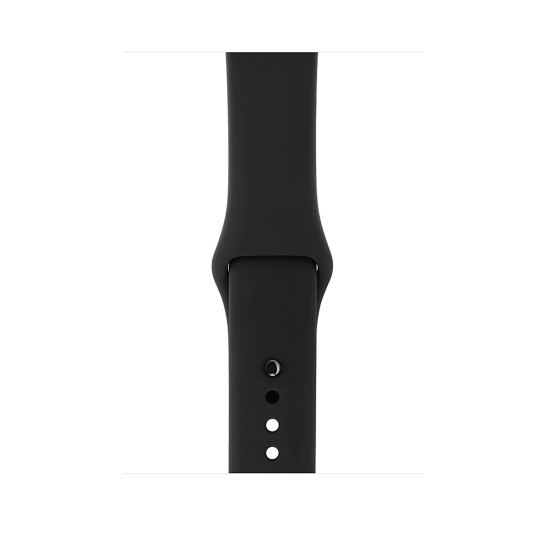 Смарт Годинник Apple Watch Series 3 38mm Space Gray Aluminum Case with Black Sport Band - ціна, характеристики, відгуки, розстрочка, фото 3