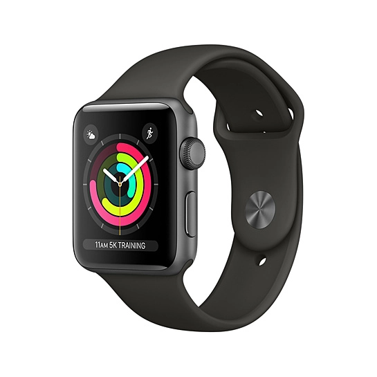 Смарт Часы Apple Watch Series 3 38mm Space Gray Aluminum Case with Gray Sport Band
