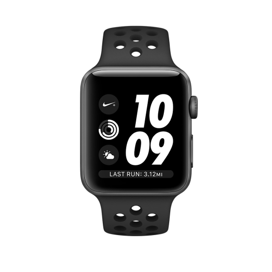 Смарт Годинник Apple Watch Series 3 Nike+ 38mm Space Gray Aluminum Case with Anthracite/Black Nike Band - ціна, характеристики, відгуки, розстрочка, фото 2