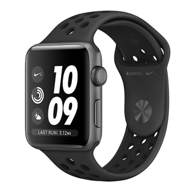 Смарт Часы Apple Watch Series 3 Nike+ 42mm Space Gray Aluminum Case with Anthracite/Black Nike Band - цена, характеристики, отзывы, рассрочка, фото 1