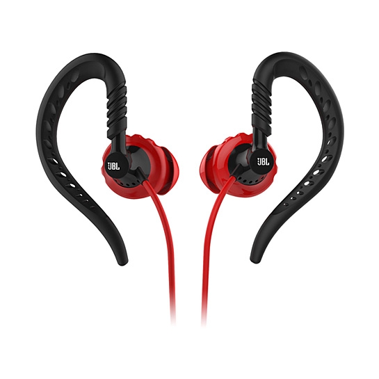 Навушники JBL Yurbuds Focus 300 Sport Headphones Red/Black - ціна, характеристики, відгуки, розстрочка, фото 1
