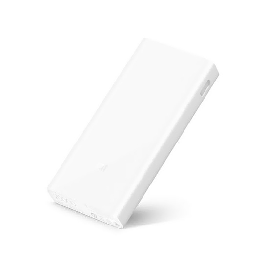 Зовнішній акумулятор Xiaomi Power Bank 2C 20000 mAh White - ціна, характеристики, відгуки, розстрочка, фото 1