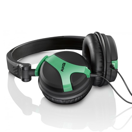 Навушники AKG K518 Neon Green - ціна, характеристики, відгуки, розстрочка, фото 1
