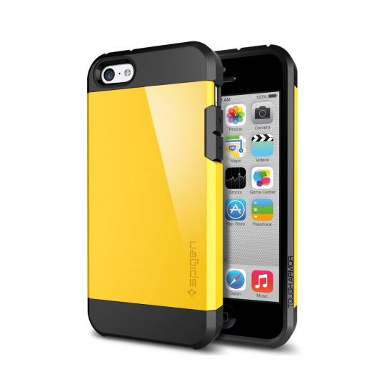 Чехол SGP Case Tough Armor Series Reventon Yellow for iPhone 5C * - цена, характеристики, отзывы, рассрочка, фото 1