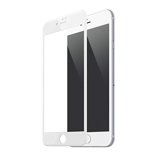 Стекло Baseus Silk-Screen 3D Arc Protection Tempered Glass for iPhone 6/6S Front White - цена, характеристики, отзывы, рассрочка, фото 2