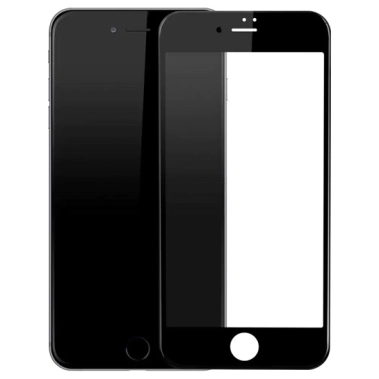 Скло Baseus Silk-Screen 3D Edge Protection Tempered Glass for iPhone 8 Plus/7 Plus Front Black - цена, характеристики, отзывы, рассрочка, фото 1