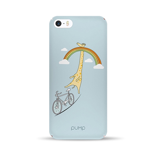 Чехол Pump Tender Touch Case for iPhone 5/5S/SE Giraffe Hung # - цена, характеристики, отзывы, рассрочка, фото 1