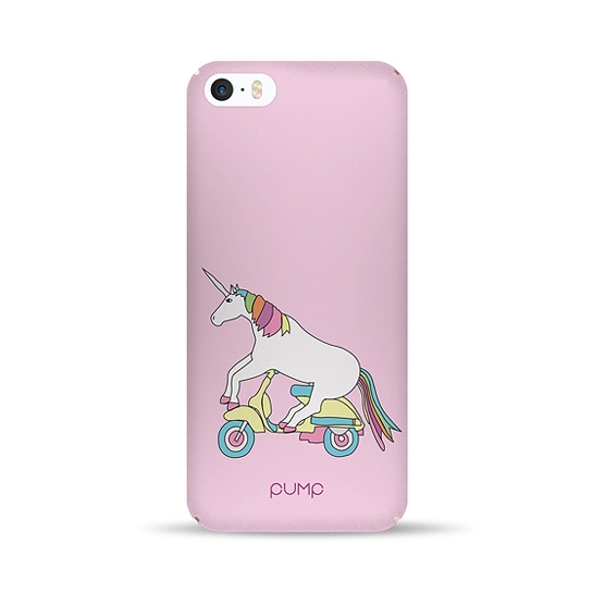 Чехол Pump Tender Touch Case for iPhone 5/5S/SE Unicorn Biker # - цена, характеристики, отзывы, рассрочка, фото 1