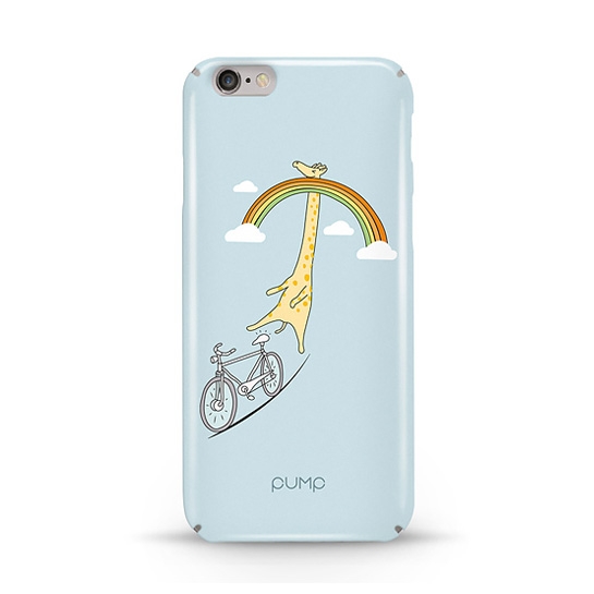 Чехол Pump Tender Touch Case for iPhone 6/6S Giraffe Hung # - цена, характеристики, отзывы, рассрочка, фото 1