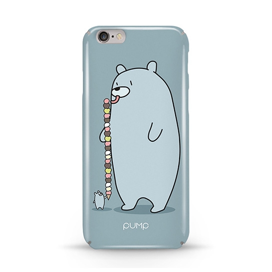 Чехол Pump Tender Touch Case for iPhone 6/6S Sweet Bear # - цена, характеристики, отзывы, рассрочка, фото 1