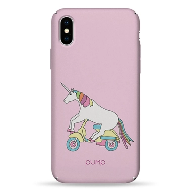 Чохол Pump Tender Touch Case for iPhone X/XS Unicorn Biker # - цена, характеристики, отзывы, рассрочка, фото 1