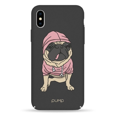 Чохол Pump Tender Touch Case for iPhone X/XS Mops # - цена, характеристики, отзывы, рассрочка, фото 1