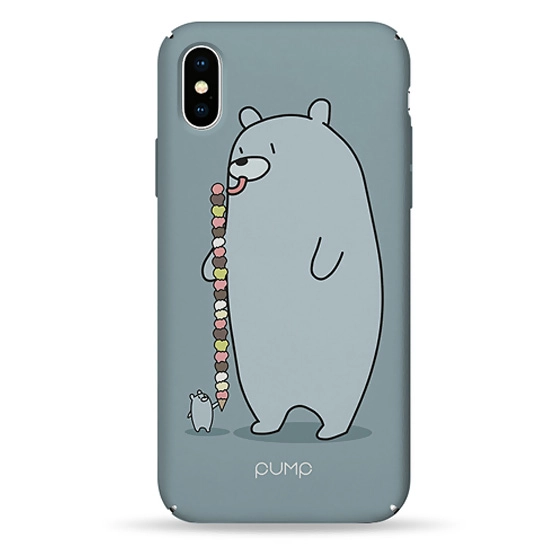 Чехол Pump Tender Touch Case for iPhone X/XS Sweet Bear #