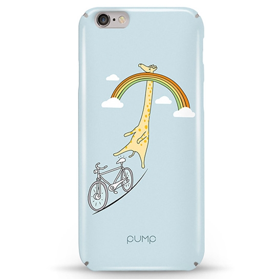 Чехол Pump Tender Touch Case for iPhone 6 Plus/6S Plus Giraffe Hung # - цена, характеристики, отзывы, рассрочка, фото 1