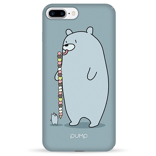 Чохол Pump Tender Touch Case for iPhone 8 Plus/7 Plus Sweet Bear # - ціна, характеристики, відгуки, розстрочка, фото 1