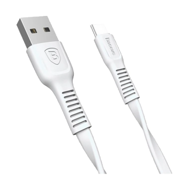 Кабель Baseus Tough Series Type-C to USB Cable 1m White - цена, характеристики, отзывы, рассрочка, фото 1