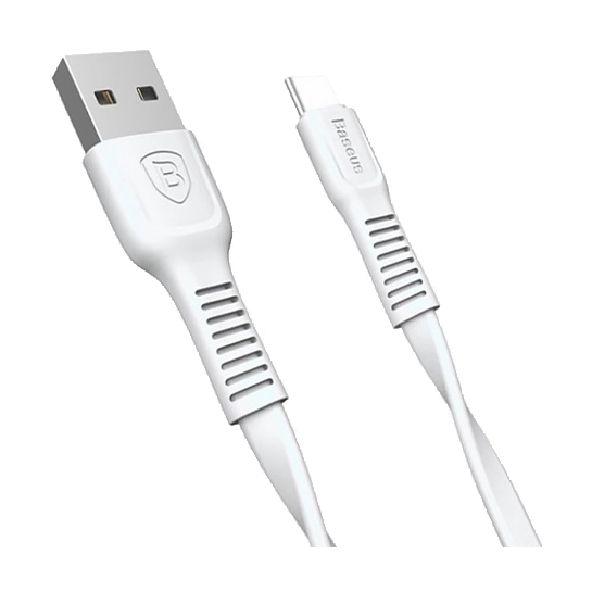 Кабель Baseus Tough Series Type-C to USB Cable 1m White