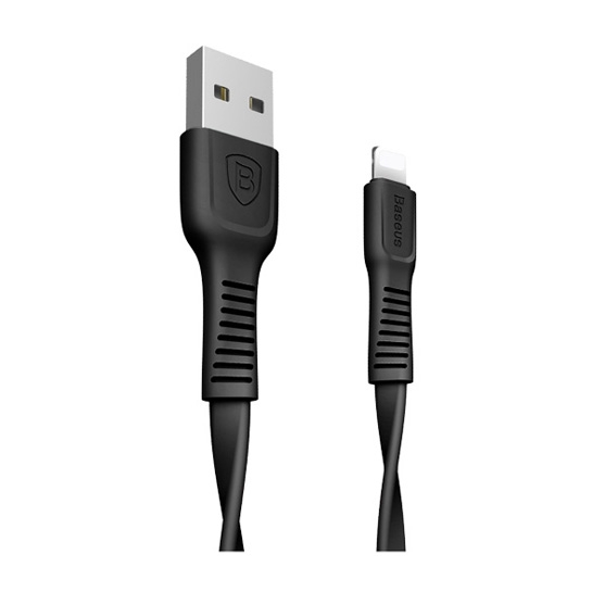 Кабель Baseus Tough Series Lightning to USB 1m Black - ціна, характеристики, відгуки, розстрочка, фото 1