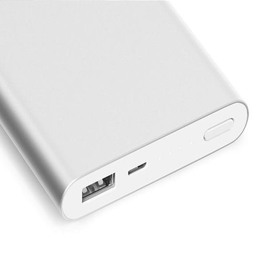 Зовнішній акумулятор Xiaomi Power Bank 2 10000 mAh Silver* - ціна, характеристики, відгуки, розстрочка, фото 2