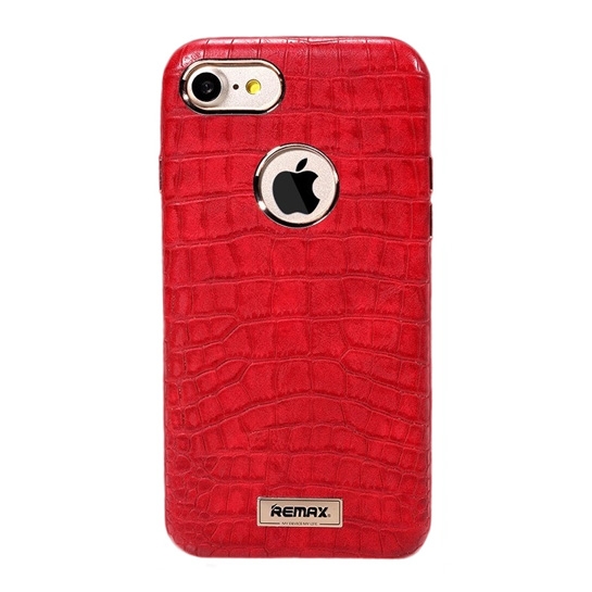 Чехол Remax Creative Leather Case for iPhone 8/7 Red* - цена, характеристики, отзывы, рассрочка, фото 1
