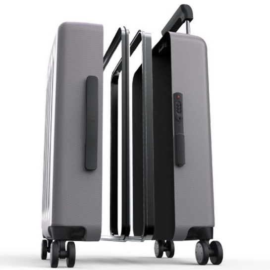 Чемодан Xiaomi RunMi 90 Points Aluminum Closing Frame Suitcase Grey 20"  - цена, характеристики, отзывы, рассрочка, фото 2