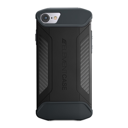 Чехол Element Case CFX for iPhone 8/7 Black - цена, характеристики, отзывы, рассрочка, фото 1