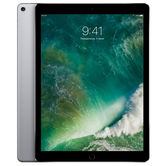 Планшет Apple iPad Pro 12.9" 64Gb Wi-Fi + 4G Space Gray 2017 - цена, характеристики, отзывы, рассрочка, фото 1