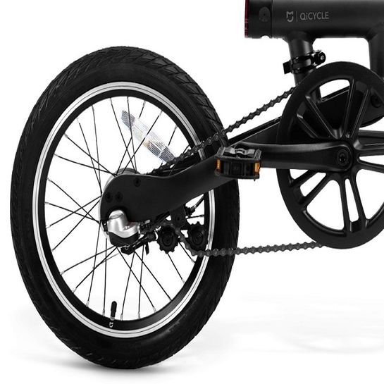 Електровелосипед Xiaomi MiJia QiCycle Folding Electric Bike EF1 Black - ціна, характеристики, відгуки, розстрочка, фото 4