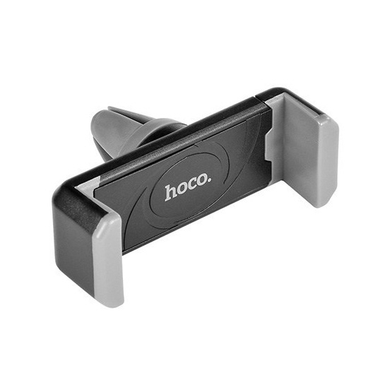Автодержатель Hoco Car Holder Air Outlet Stents Black/Gray* - цена, характеристики, отзывы, рассрочка, фото 1