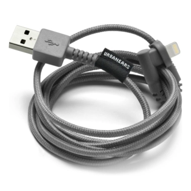 Кабель Urbanears The Thunderous Lightning USB Cable Dark Gray* - цена, характеристики, отзывы, рассрочка, фото 1
