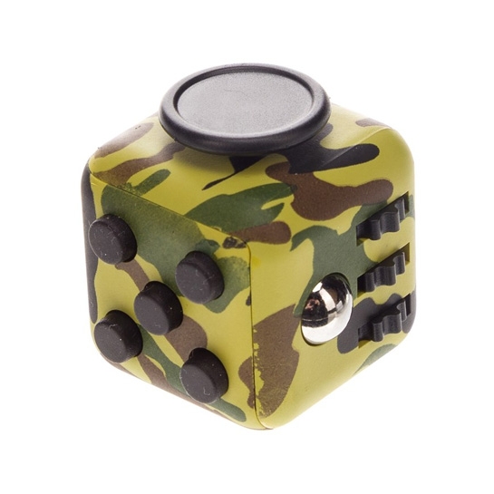 Антистрес кубик Fidget Cube Khaki/Black - ціна, характеристики, відгуки, розстрочка, фото 1