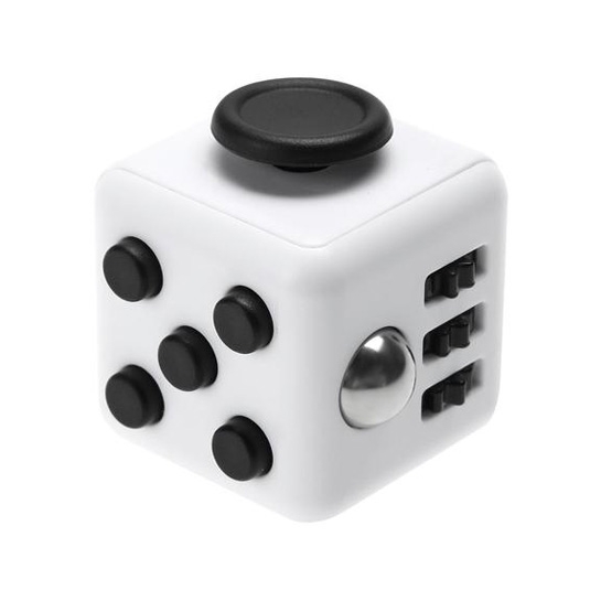 Антистрес кубик Fidget Cube White/Black - ціна, характеристики, відгуки, розстрочка, фото 1