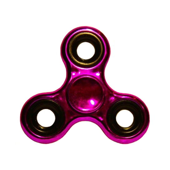 Спиннер Fidget Spinner Classical Chrome Purple - ціна, характеристики, відгуки, розстрочка, фото 1