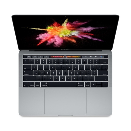 Ноутбук Apple MacBook Pro 13", 256GB Retina Space Gray with Touch Bar, 2017, MPXV2 - цена, характеристики, отзывы, рассрочка, фото 1
