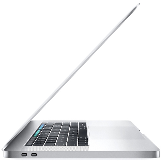 Ноутбук Apple MacBook Pro 15", 512GB Retina Silver with Touch Bar, 2017, MPTV2 - ціна, характеристики, відгуки, розстрочка, фото 2