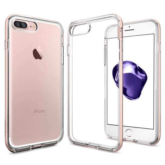 Чехол SGP Case Neo Hybrid Crystal Rose Gold for iPhone 8 Plus/7 Plus* - цена, характеристики, отзывы, рассрочка, фото 4