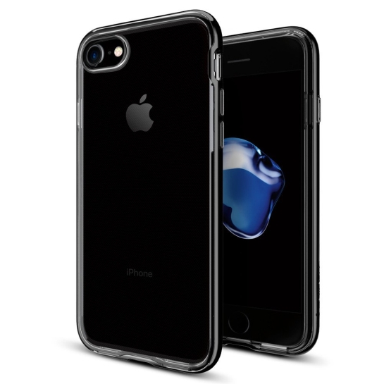 Чохол SGP Case Neo Hybrid Crystal Jet Black for iPhone 8/7 - ціна, характеристики, відгуки, розстрочка, фото 2