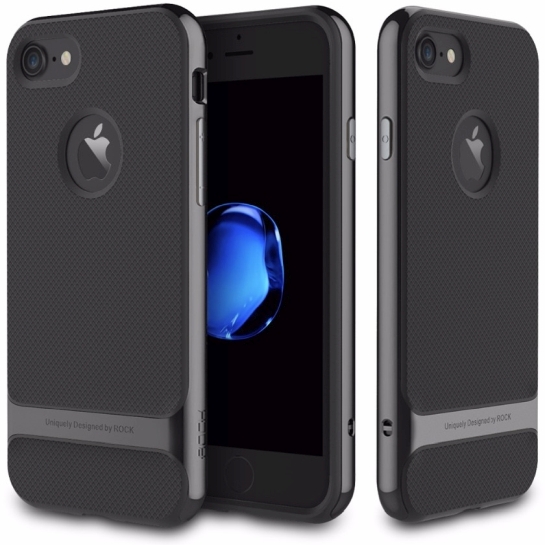 Чехол Rock Royce Silicone Case for iPhone 8/7 Black/Jet Black* - цена, характеристики, отзывы, рассрочка, фото 2