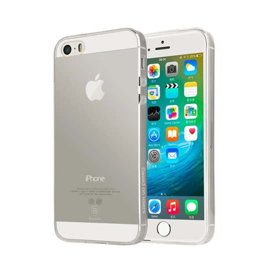 Чохол Baseus Simple Multi Protective Transparent TPU Case for iPhone 5/5S/SE Clear* - ціна, характеристики, відгуки, розстрочка, фото 1