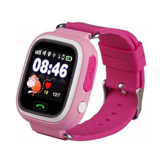 Дитячі Смарт Годинник SmartYou Touch GPS Q100 Pink - ціна, характеристики, відгуки, розстрочка, фото 1