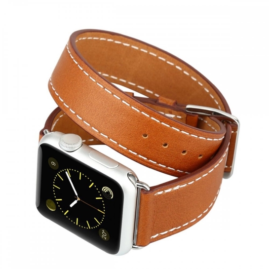 Ремінець Baseus Sunlord Series Watchband For Apple watch 42mm/44mm Brown - ціна, характеристики, відгуки, розстрочка, фото 4