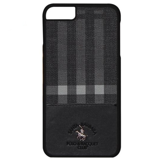 Чохол Santa Barbara Polo Plade Leather Case For iPhone 8 Plus/7 Plus Black* - ціна, характеристики, відгуки, розстрочка, фото 1