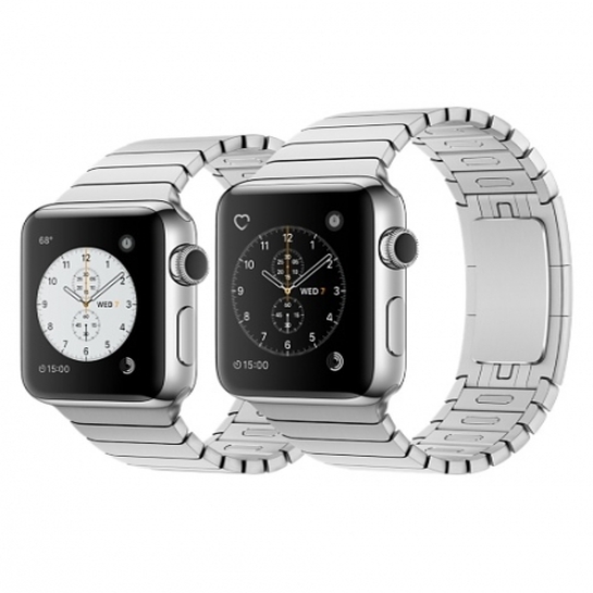 Смарт Часы Apple Watch Series 2 42mm Stainless Steel Case with Silver Link Bracelet  - цена, характеристики, отзывы, рассрочка, фото 3