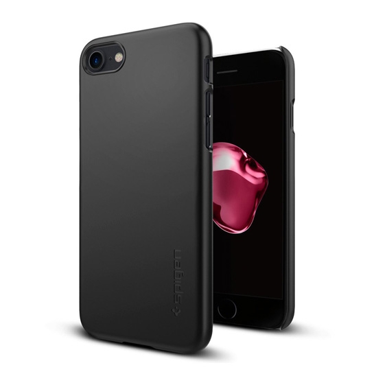 Чохол SGP Case Thin Fit Black for iPhone 8/7* - ціна, характеристики, відгуки, розстрочка, фото 1