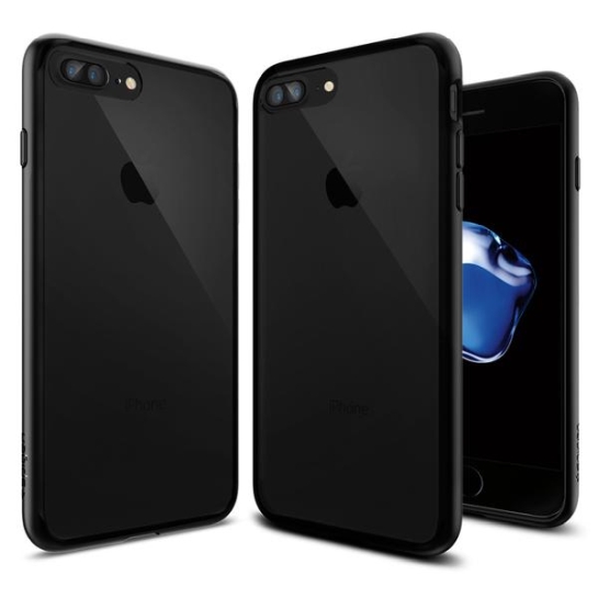 Чохол SGP Case Ultra Hybrid Black for iPhone 8 Plus/7 Plus* - ціна, характеристики, відгуки, розстрочка, фото 2
