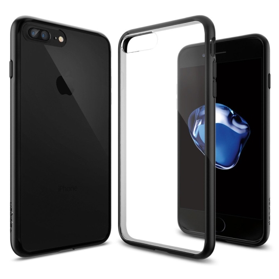 Чохол SGP Case Ultra Hybrid Black for iPhone 8 Plus/7 Plus* - ціна, характеристики, відгуки, розстрочка, фото 3