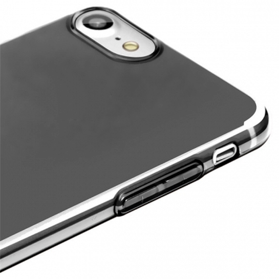 Чехол Baseus Simple Multi Protective Transparent TPU Case for iPhone 8/7 Black - цена, характеристики, отзывы, рассрочка, фото 3