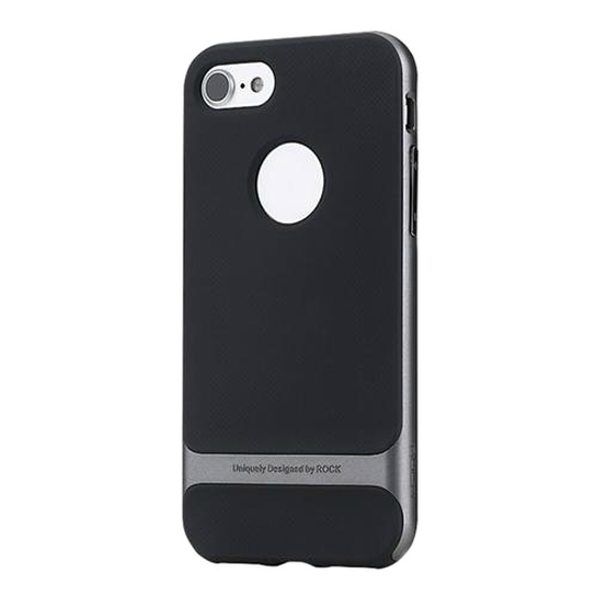 Чохол Rock Royce Silicone Case for iPhone 8/7 Black/Gray* - ціна, характеристики, відгуки, розстрочка, фото 2